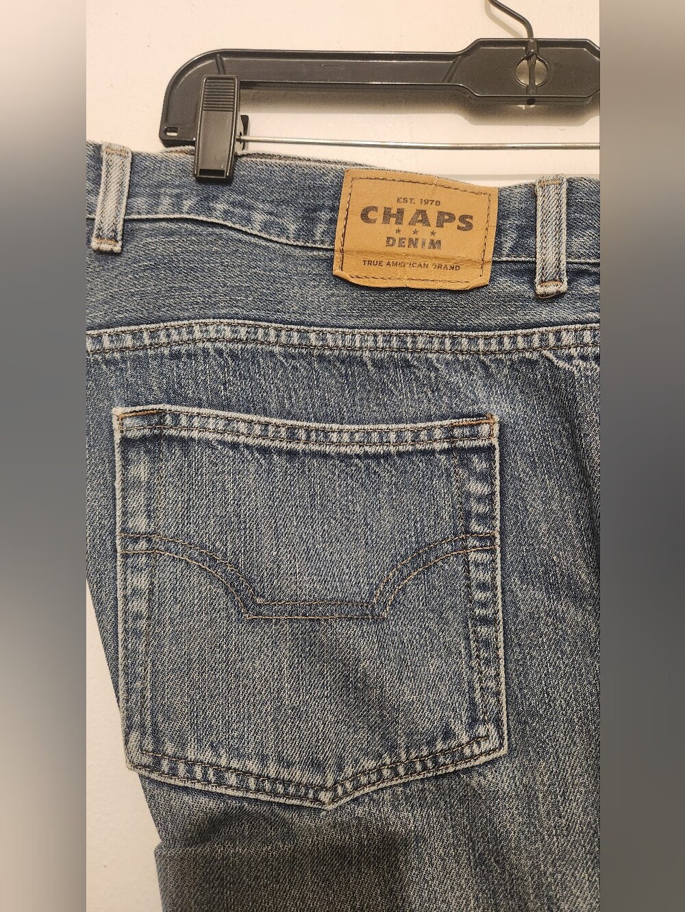 Chaps Distressed Jeans - Picture 2 of 3